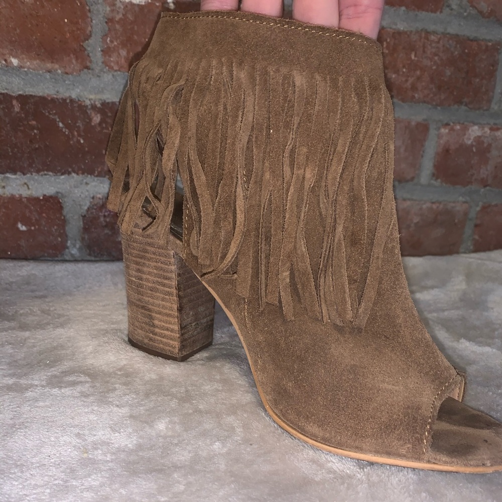 Tassel booties